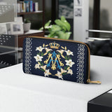 Crown Of Grace Leather Wallet Purse