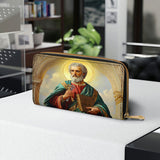 Saint Peter’s Legacy Leather Wallet Purse