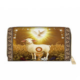 The Lamb Of Redemption Leather Wallet Purse