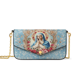 Catholight Our Lady of Grace Envelope Chain Crossbody Bag