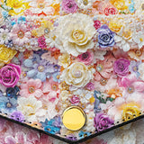 Catholight Floral Resurrection Envelope Chain Crossbody Bag