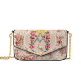 Catholight Roses of the Rosary Envelope Chain Crossbody Bag