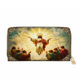 The Glorious Ascension Leather Wallet Purse