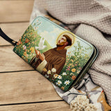 Harmony of Saint Francis Leather Wallet Purse