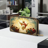 The Glorious Ascension Leather Wallet Purse