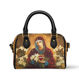 Catholight  The Lily Of Purity Leather Mini Satchel