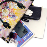 Floral Resurrection Leather Bag