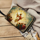 The Glorious Ascension Leather Wallet Purse