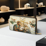 Holy Family Sacred Leather Wallet Purse