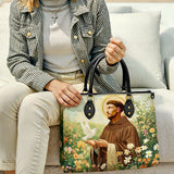 Harmony of Saint Francis Leather Bag