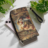 Christ and Mary Magdalene Leather Wallet Purse