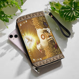 The Lamb Of Redemption Leather Wallet Purse