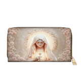 Eucharistic Grace  - Leather Wallet Purse