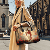 Glorious Ascension Christ Rising in Majesty Leather Bag