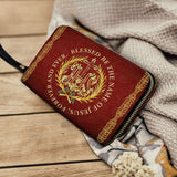 Radiance of Faith Leather Wallet Purse