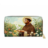 Harmony of Saint Francis Leather Wallet Purse