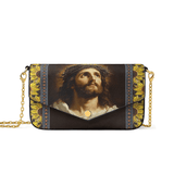 Catholight Crown of Thorns and Sunflower Grace Envelope Chain Crossbody Bag