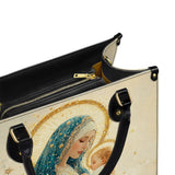 Divine Mother’s Embrace Leather Bag