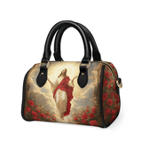 Catholight  Glorious Ascension Christ Rising in Majesty Leather Mini Satchel