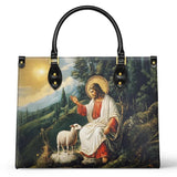 Catholight  The Divine Shepherd's Grace Leather Bag