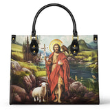 Saint John The Baptist Shepherd Leather Bag