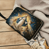 The Queen of Heaven - Leather Wallet Purse