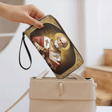 Saint Nicholas: The Patron of Generosity - Leather Wallet Purse