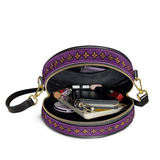 Catholight Eternal Hope Leather Circle Crossbody Bag