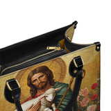 Lamb of Grace Leather Bag