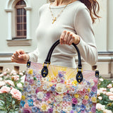 Floral Resurrection Leather Bag