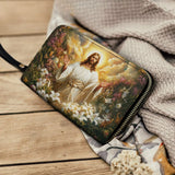 Resurrection Bloom Leather Wallet Purse