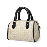 Catholight  The Ave Maria Pattern Leather Mini Satchel