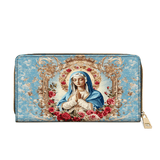 Catholight  Our Lady of Grace - Leather Wallet Purse