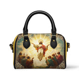 Catholight The Glorious Ascension  Leather Mini Satchel