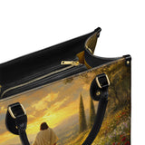 Divine Light and Love Leather Bag