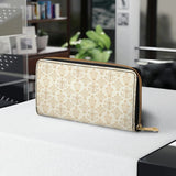 Catholight  The Ave Maria Pattern Leather Wallet Purse