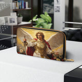 Guardian of Light Leather Wallet Purse