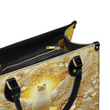 Wings of Serenity Leather Bag