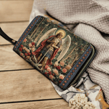 Archangel's Triumph - Leather Wallet Purse