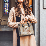 Heavenly Grace In Radiant Splendor Leather Bag