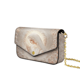 Catholight Rose Halo Devotion Envelope Chain Crossbody Bag