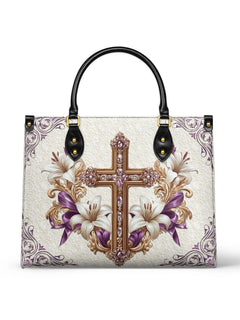 Faith & Florals Leather Bag