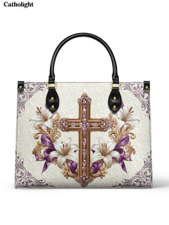 Catholight  Faith & Florals Leather Bag