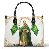 Catholight  Saint Patrick's Devotion Leather Bag