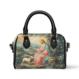 Catholight  The Shepherd's Grace Leather Mini Satchel