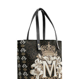 Catholight The Divine Monogram Leather Tote Bags