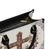 Faith & Florals Leather Bag