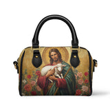 Catholight Lamb of Grace Leather Mini Satchel