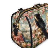 Catholight  Halo Of Roses Leather Mini Satchel