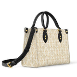 The Ave Maria Pattern Leather Bag